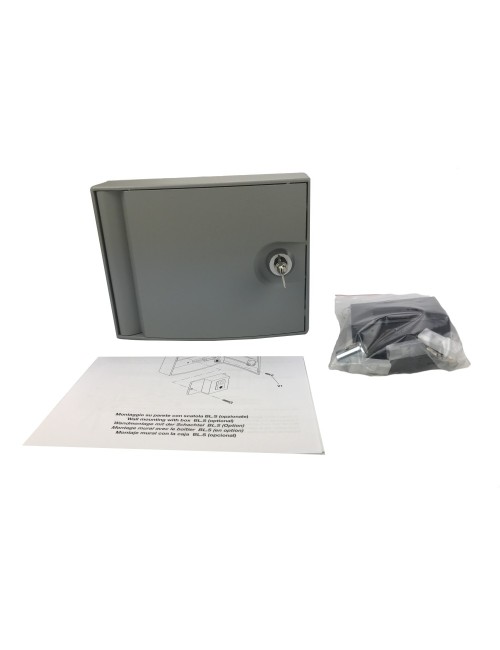 Cajetin desbloqueo palanca + pulsador